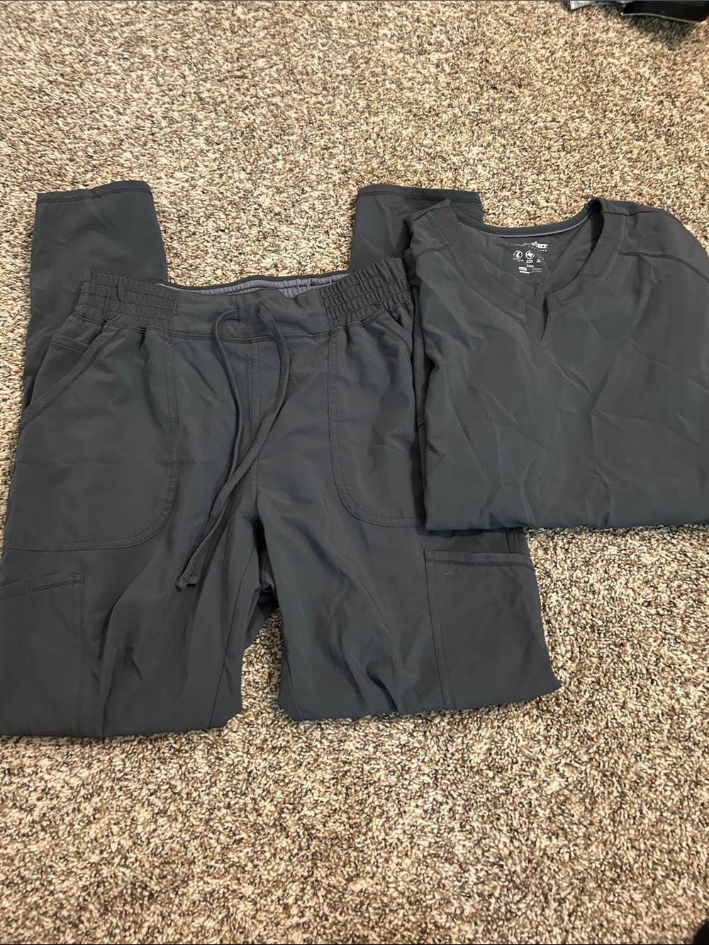 Scrubstar women’s gray Drawstring Scrub Pants